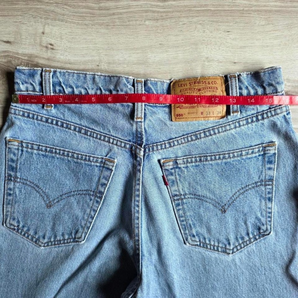 Levis 559 Relaxed Straight Denim Jeans - Picture 4 of 6
